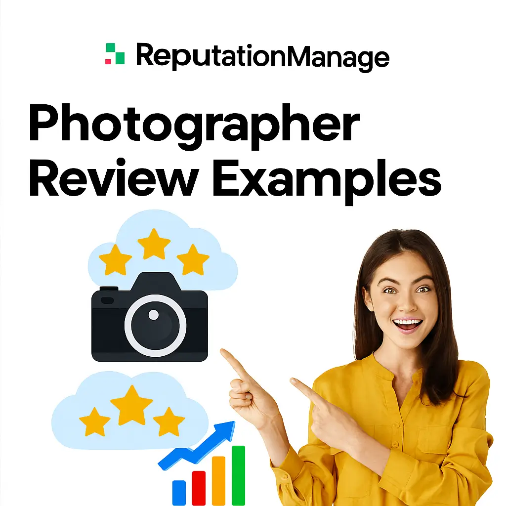 Photographer review examples