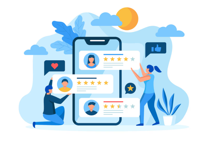 competitors on google reviews