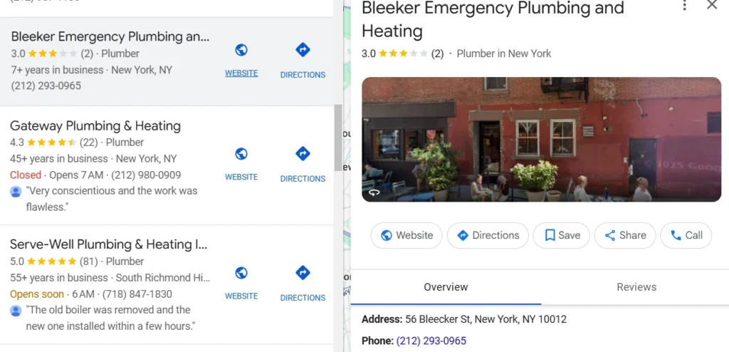 no online reviews impact on business