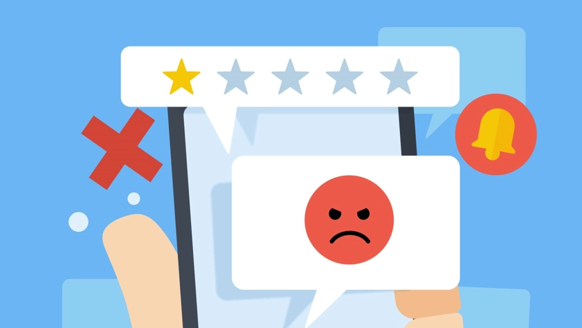 bad reviews for business