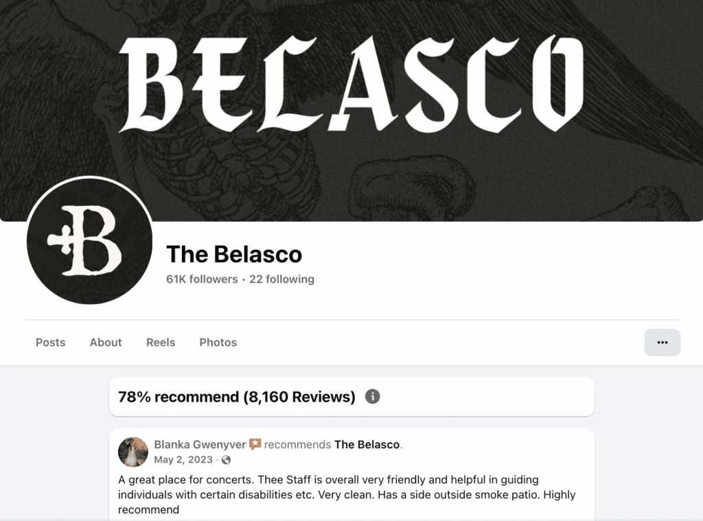 facebook business reviews