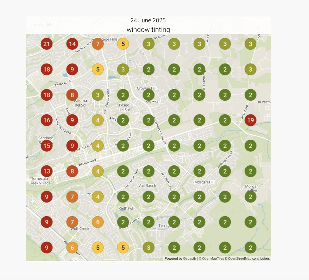 google map pack ranking
