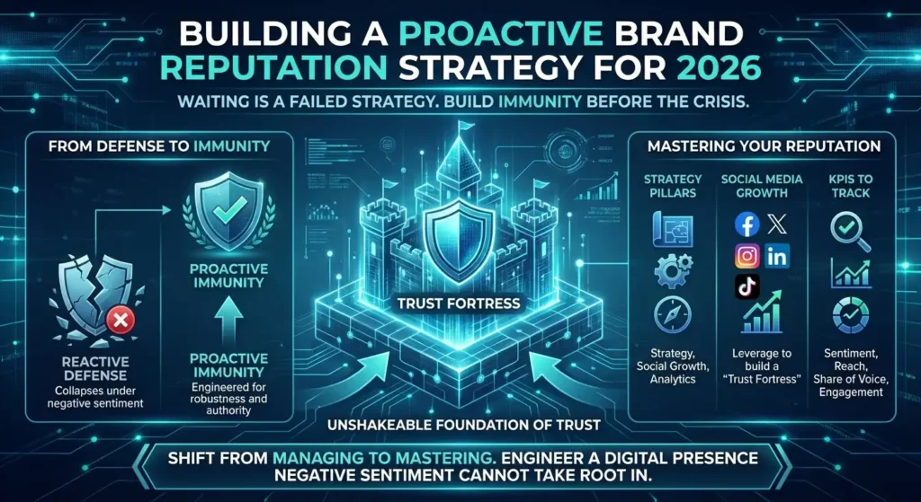 Building a Proactive Brand Reputation Strategy for 2026