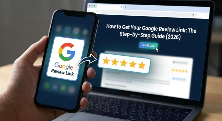 how to get google review link