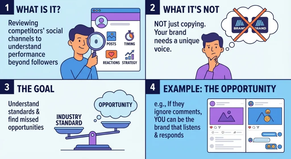 What is Social Media Competitor Analysis