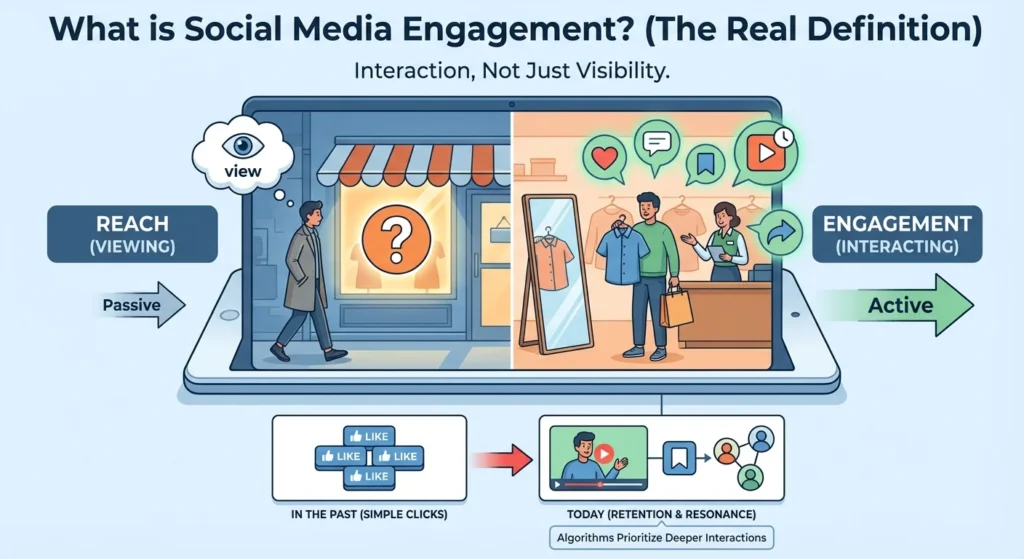 What is Social Media Engagement (The Real Definition)