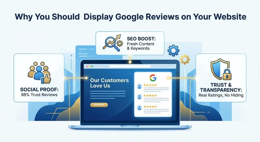 Why You Should Display Google Reviews on Your Website