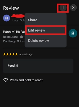 Edit Review