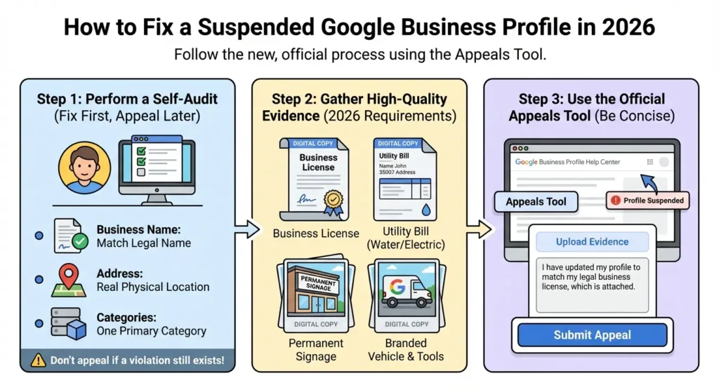 How to Fix a Suspended Google Business Profile in 2026