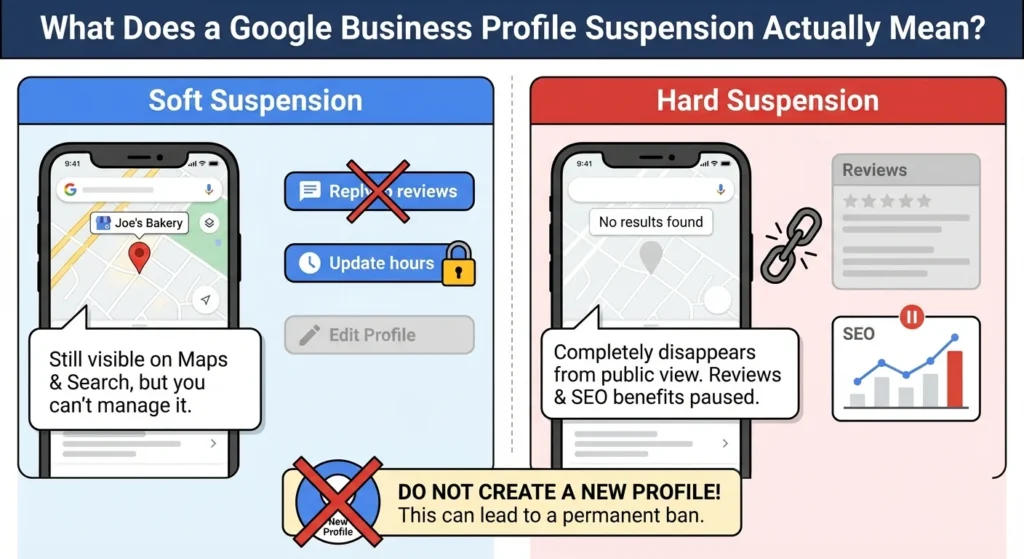 What Does a Google Business Profile Suspension Actually Mean