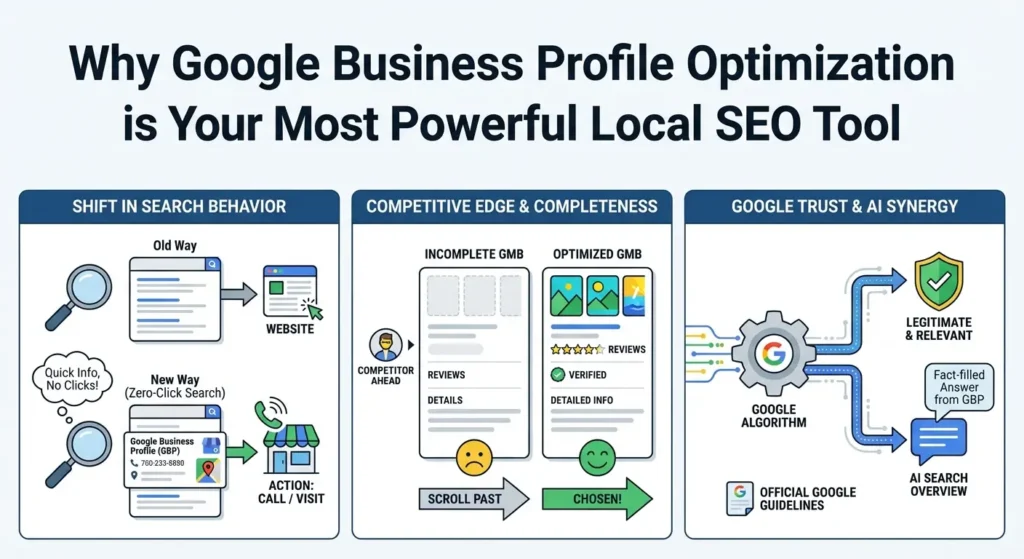 Why Google Business Profile Optimization is Your Most Powerful Local SEO Tool