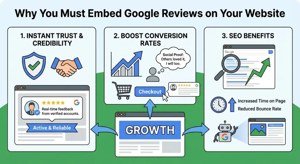 Why You Must Embed Google Reviews on Your Website