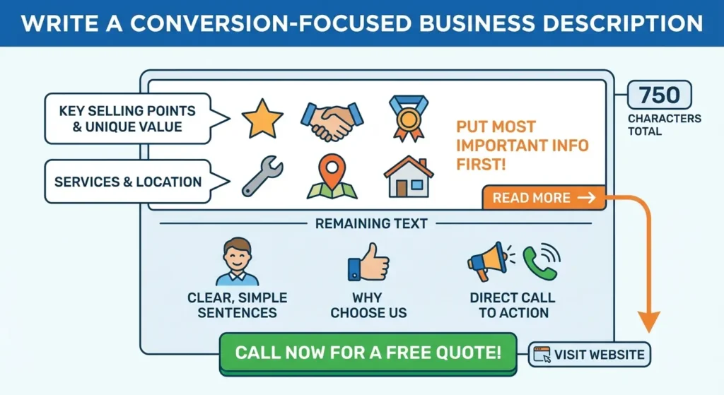 Write a Conversion-Focused Business Description